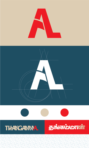 Logo Design for Thangammal – A Dual Language Identity