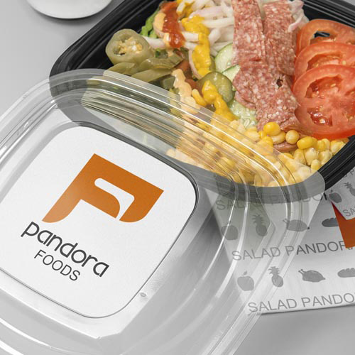 Pandora Foods Logo Design