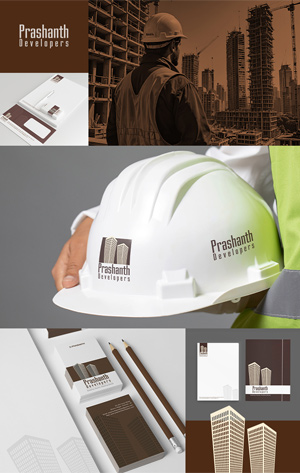 Prashanth Developers Corporate Identity Design