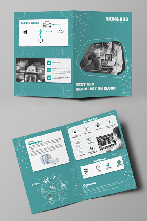 Radcloud Corporate Profile Brochure Design