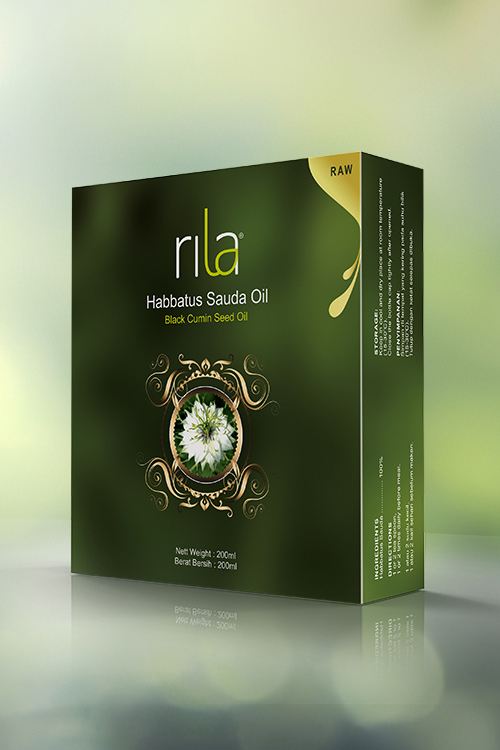 Rila Bottle pack Label Design