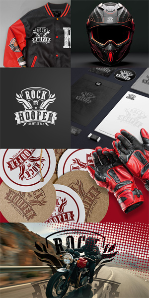 Rock Hooper Corporate Identity Design