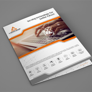 S1 Infotech Solutions Corporate Brochure Design