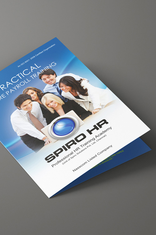 Spiro HR training Brochure Designs