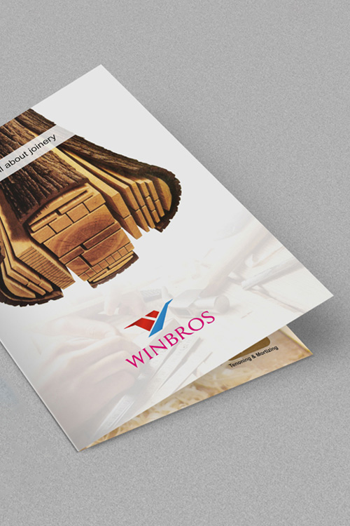Winbros Brochure Design